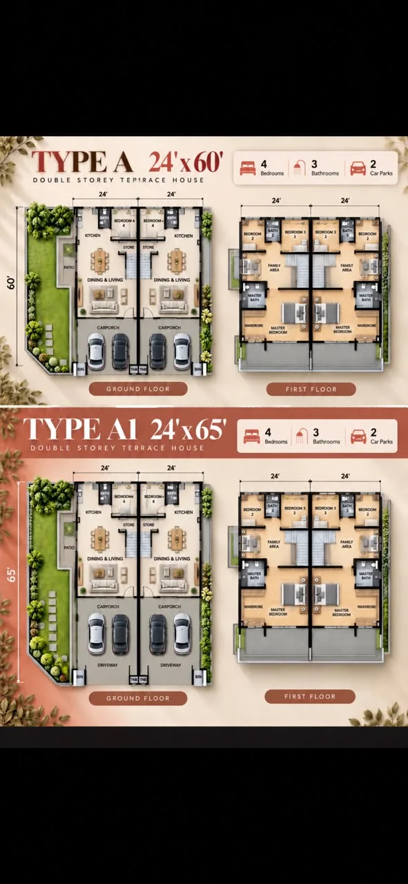 Supplied Meadow Heights layout reference
